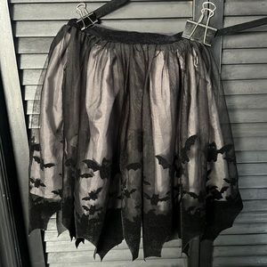 Girls Halloween bat skirt from h&m